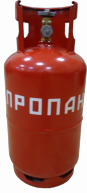 Баллон бытовой 12 л. (с ВБК-2) НЗГА