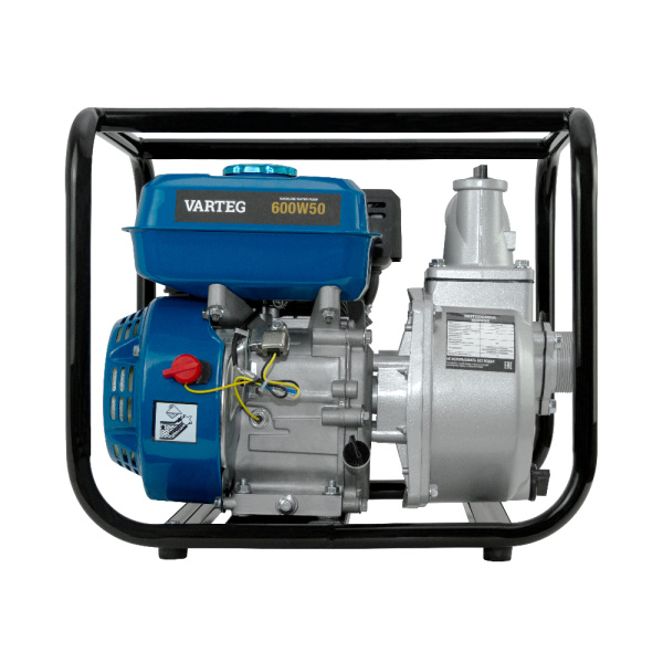 Мотопомпа бензиновая VARTEG 600W50