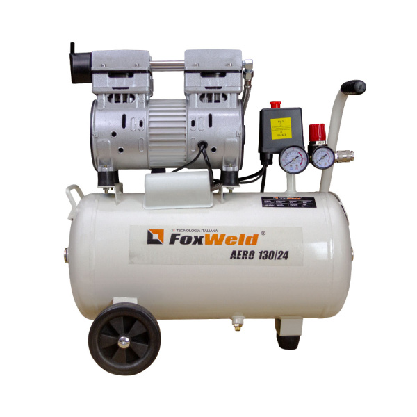 Безмасляный коаксиальный компрессор AERO 130/24 oil-free (пр-во FoxWeld/КНР)
